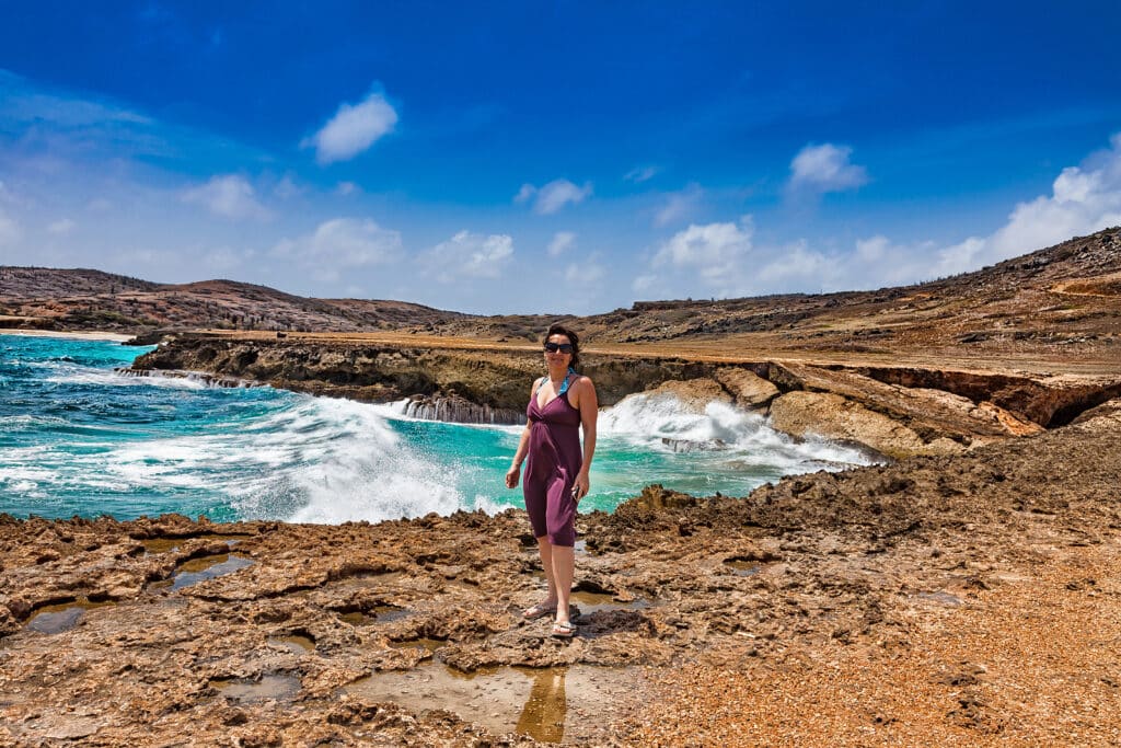 Woman at Arikok National Park - Aruba